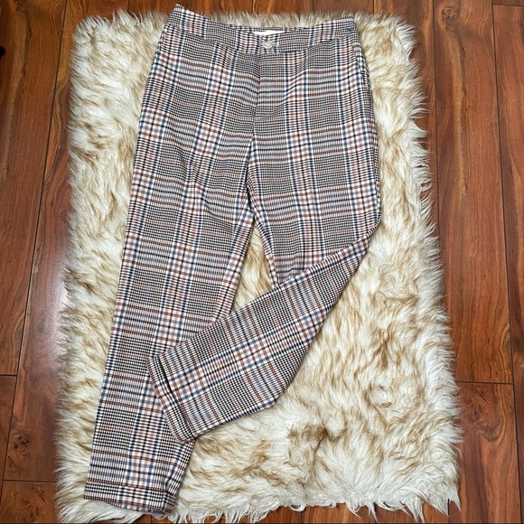 Anthropologie Malcolm plaid tapered trouser. NWOT - Picture 3 of 8